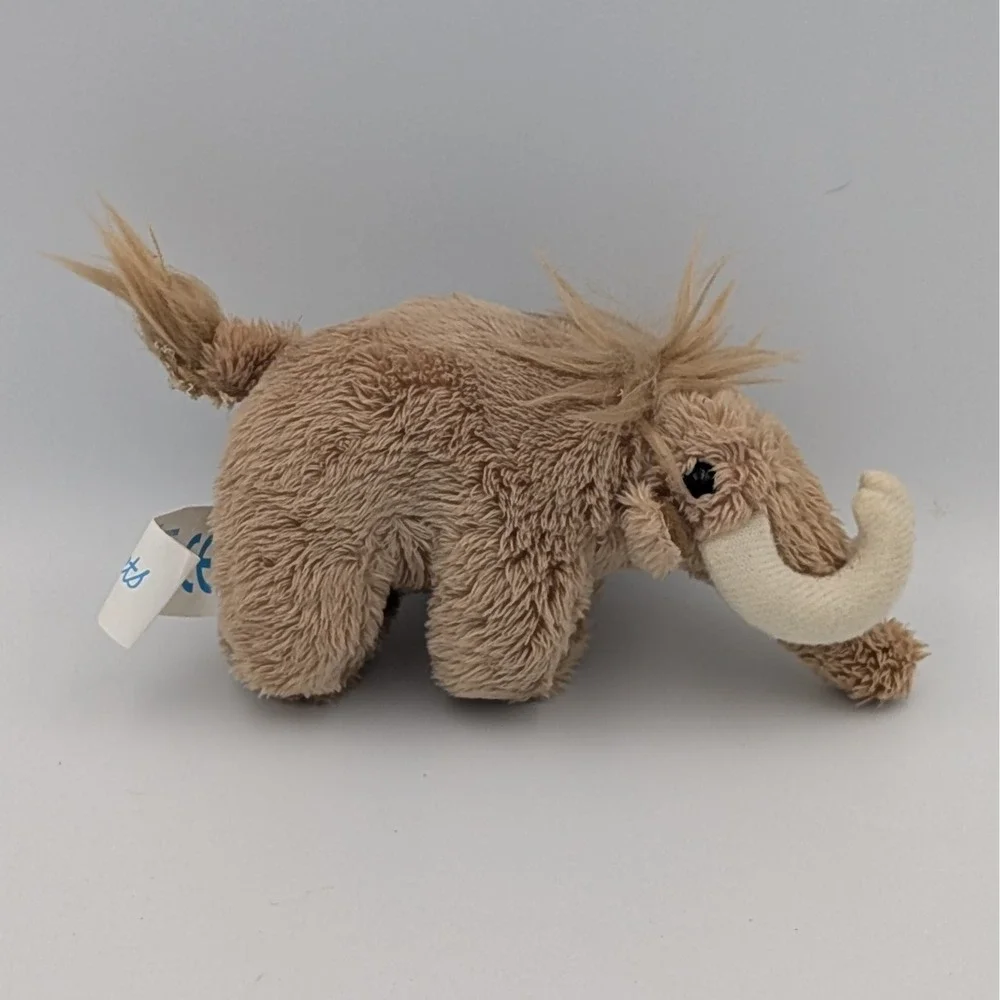 Wishpets Harry Woolly Mammoth Plush Stuffed Animal Mini Brown Ice Age Toy 5 inch